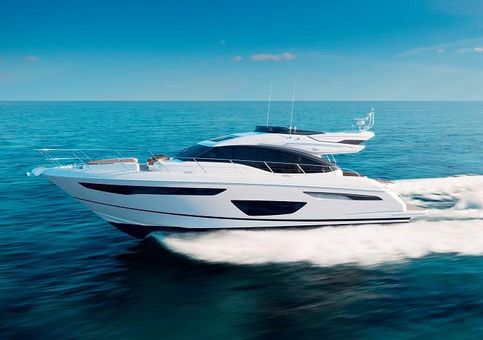 The S60 Joins the Princess Yachts Fleet
